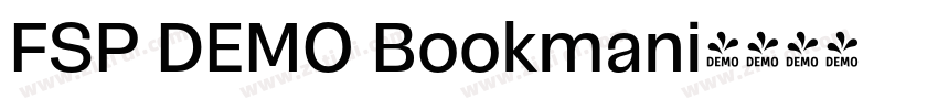 FSP DEMO Bookmani字体转换 FSP DEMO Bookmani字体转换